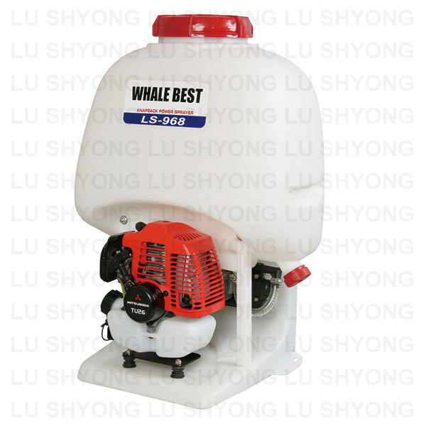 LU SHYONG, Power Sprayer, Grease Free Power Sprayer, Knapsack Power Sprayer, Manual Back Pack Sprayer, Rechargeable Back Pack Sprayer, Portable Engine Sprayer, High Pressure Industrial Pump, Alaska Air-Cooler Series, Power Tiller, Brush Cutter, Brush Cutter, GP Series Saw and Scissors Grease Free Portable Power Sprayer, Portable High Pressure Cleaner